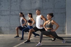 Allenamento di gruppo attività e servizi